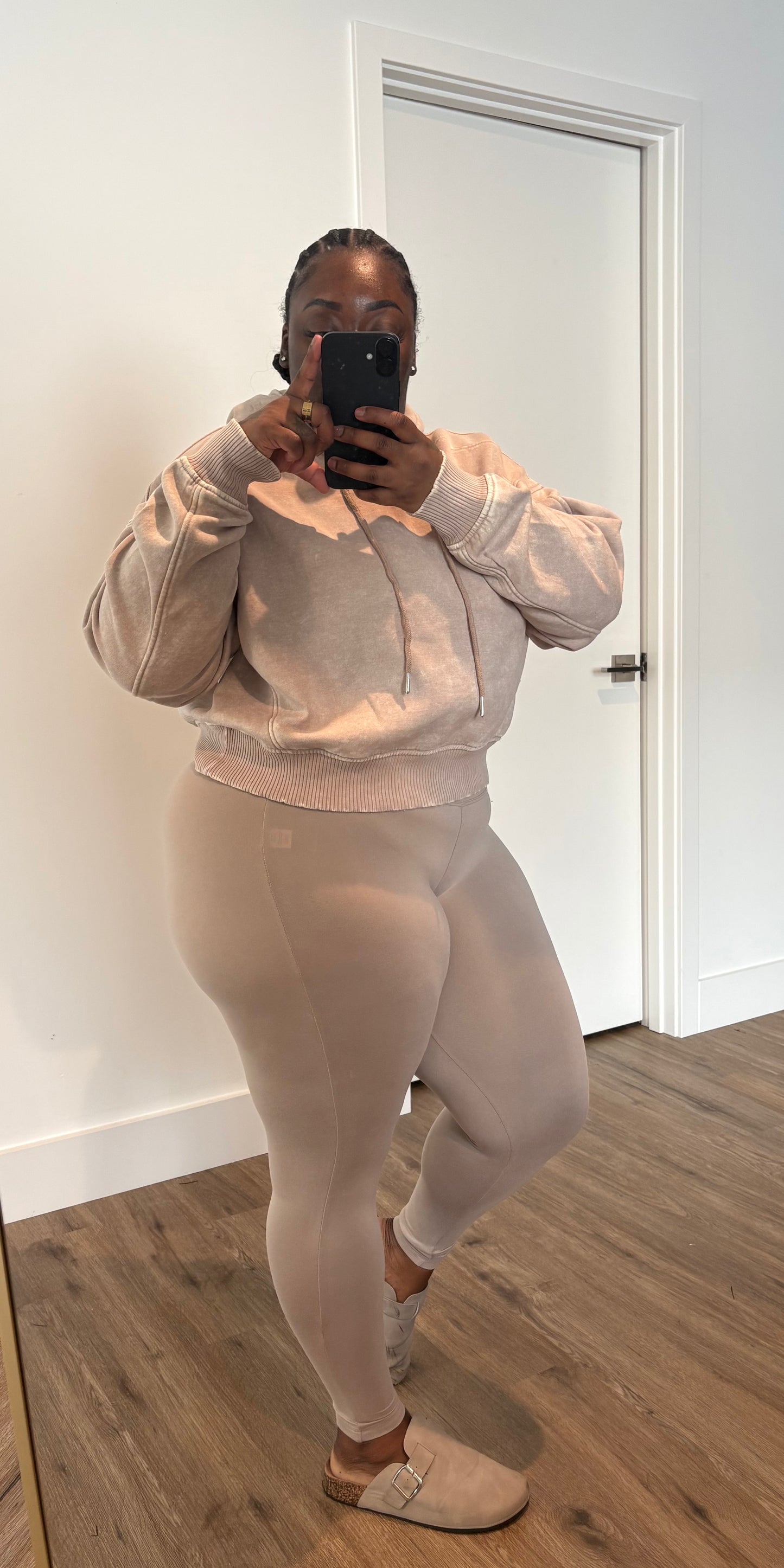 Cozy Hoodie Set (Mocha)